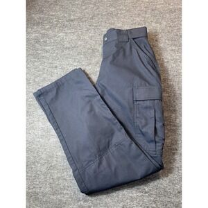 5.11 Tactical Cargo Pants Womens Medium Long Navy Blue Good Ripstop Utility